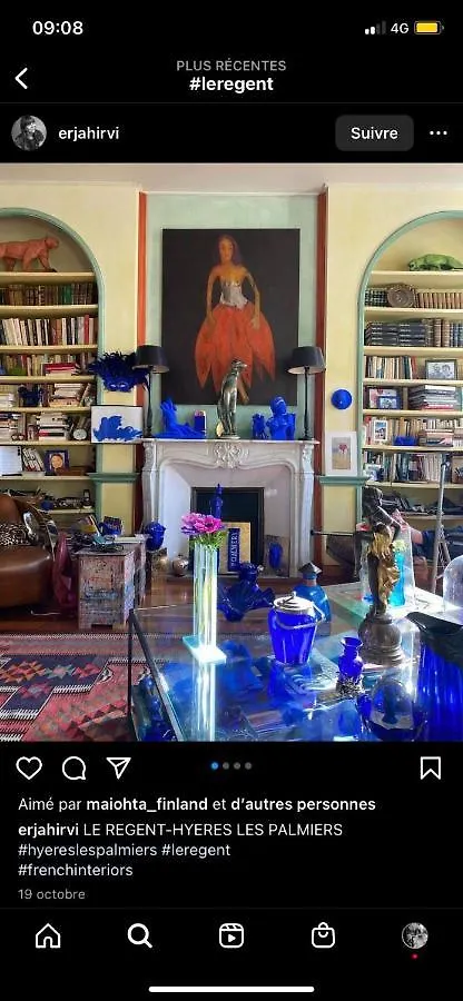 Chambres D'Hotes Le Regent Bed & Breakfast Hyeres 0*,  France